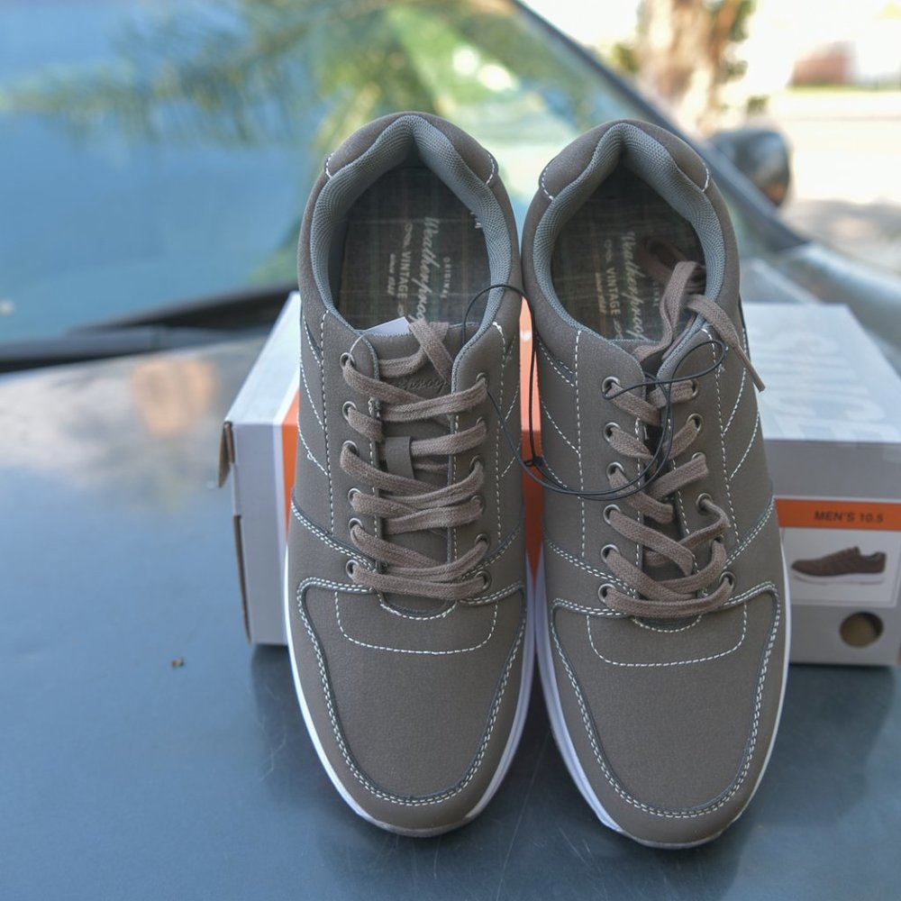 Weatherproof Vintage Men's lace up shoes in gray - Picture 4 of 10